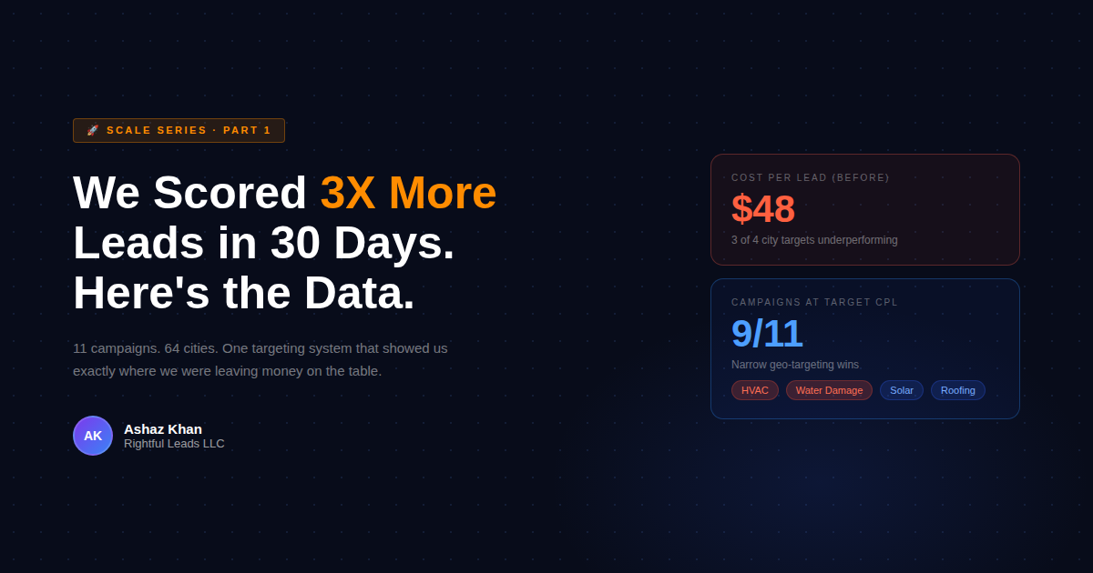 3X More Leads in 30 Days